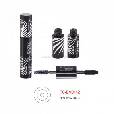 Cosmetic packaging empty custom fancy double side mascara tubes