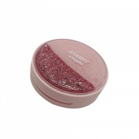 Cosmetic powder packaging compact container with mirror