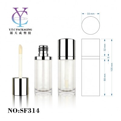 Cosmetic foundation stick packaging round shape foundation stick tube